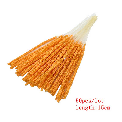 6/10/12/90/130gab Apelsīnu jauktu mākslīgo ziedu ķiršu putekšņlapu ogu saišķis DIY viltus Ziemassvētku kāzu dāvanu kastītes vainagu dekors