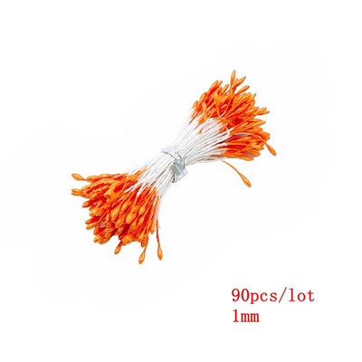 6/10/12/90/130gab Apelsīnu jauktu mākslīgo ziedu ķiršu putekšņlapu ogu saišķis DIY viltus Ziemassvētku kāzu dāvanu kastītes vainagu dekors