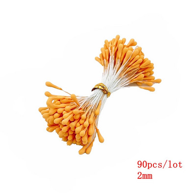 6/10/12/90/130gab Apelsīnu jauktu mākslīgo ziedu ķiršu putekšņlapu ogu saišķis DIY viltus Ziemassvētku kāzu dāvanu kastītes vainagu dekors