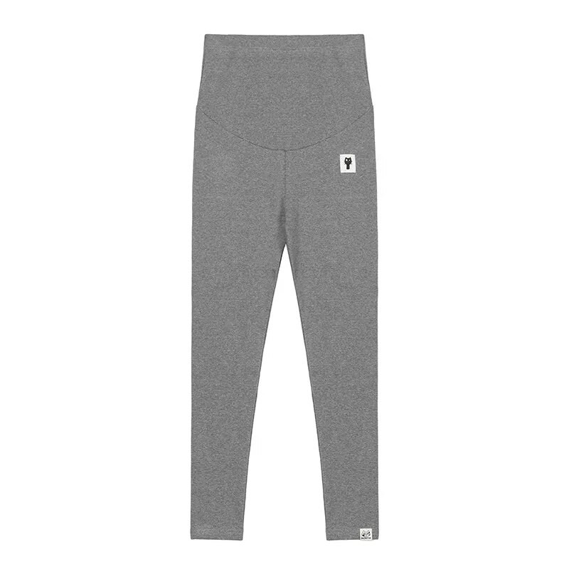 Tajice visokog struka za trudnice Odjeća za trudnice Ženske hlače s vezom na pojasu Pletene pamučne ženske hlače za trudnice