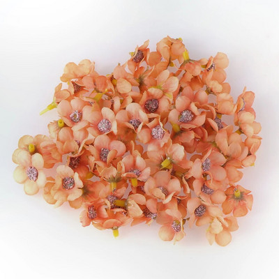 50-100 komada Mini cvjetna glava tratinčice od 2 cm, višebojni svileni umjetni cvijet za zabavu i vjenčanje, ukras za dom. Uradi sam vijenac za glavu