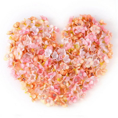 50-100 komada Mini cvjetna glava tratinčice od 2 cm, višebojni svileni umjetni cvijet za zabavu i vjenčanje, ukras za dom. Uradi sam vijenac za glavu