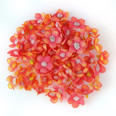 50-100 komada Mini cvjetna glava tratinčice od 2 cm, višebojni svileni umjetni cvijet za zabavu i vjenčanje, ukras za dom. Uradi sam vijenac za glavu