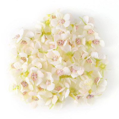 50-100 komada Mini cvjetna glava tratinčice od 2 cm, višebojni svileni umjetni cvijet za zabavu i vjenčanje, ukras za dom. Uradi sam vijenac za glavu