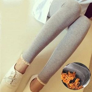 Χειμώνας έγκυες μαύρο κολάν για εγκυμοσύνη Ζεστό απαλό βελούδινο παντελόνι εγκυμοσύνης Εσωτερικά μάλλινα ρούχα Ropa Mujer Embarazada