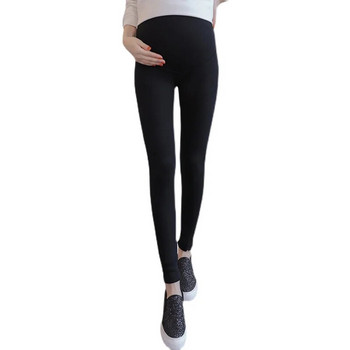 Φθινόπωρο Χειμώνας Έγκυος ζεστό κοκαλιάρικο κολάν εγκυμοσύνης Παχύ παντελόνι Γυναικείο παντελόνι Ρούχα Μαύρα γκρι χακί ρούχα