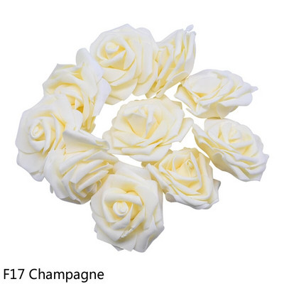 30Pcs/lot 8cm Velike ruže od PE pjene Umjetne cvjetne glavice za dekoraciju vjenčanja DIY vijenci Kućni vrt Dekorativni pribor