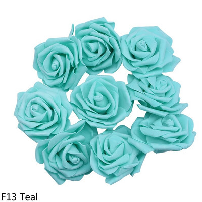 30Pcs/lot 8cm Velike ruže od PE pjene Umjetne cvjetne glavice za dekoraciju vjenčanja DIY vijenci Kućni vrt Dekorativni pribor