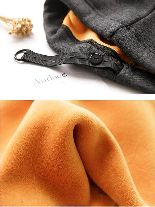 2022 Jesen Zima Trudničke Skinny Legging Korejske modne uske pencil hlače Odjeća za trudnice Zgušnjava topla trudnica