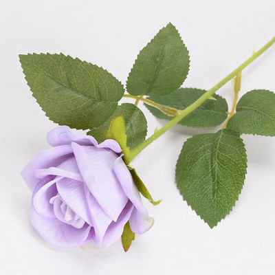 1/3/5 tk Kunstlillede kimp Punane siidist võltsroosi lill pulmadeks Kodu lauakaunistus Jõulud sõbrapäeva kingitused