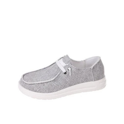 Sieviešu audekla dzīvokļi, slīdoši uz Mujer Zapatillas Sieviešu ķepas, neformālas, elpojošas, vulkanizētas kedas Īpaši vieglas slinkas laivas Zapatos