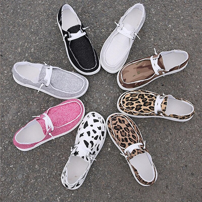 Sieviešu audekla dzīvokļi, slīdoši uz Mujer Zapatillas Sieviešu ķepas, neformālas, elpojošas, vulkanizētas kedas Īpaši vieglas slinkas laivas Zapatos