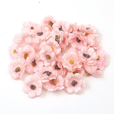 Daudzkrāsains 3 cm jasmīna ziedu galviņa Mini mākslīgie margrietiņu ziedi kāzu mājas dekorēšanai Ziemassvētku vainags Scrapbooking Amatniecība