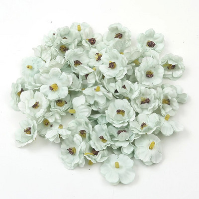 Daudzkrāsains 3 cm jasmīna ziedu galviņa Mini mākslīgie margrietiņu ziedi kāzu mājas dekorēšanai Ziemassvētku vainags Scrapbooking Amatniecība