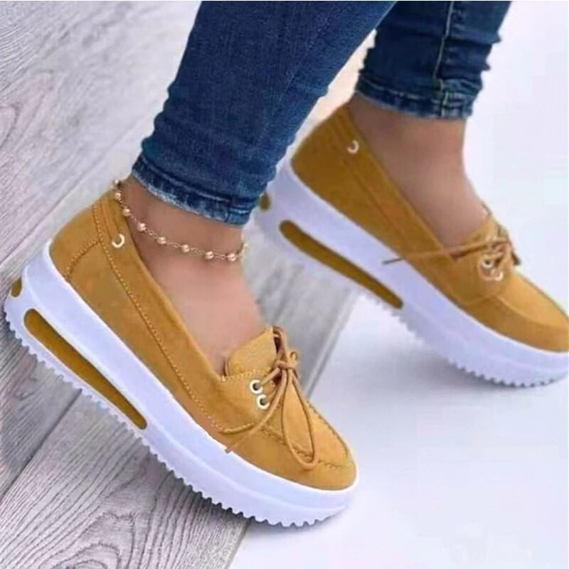 Platvorm-paadikingad Naiste mokassiinid 2022, uued libisevad tossud naistele, vabaaja paksutallaga jalavarjud, kerge jalutuskäik Zapatos Mujer