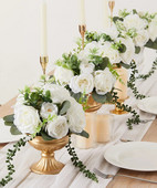 Kugla od umjetnog cvijeća Svilena ruža Božuri Lažni stol Cvjetna kugla Središnji dijelovi Party Vjenčanje Cesta Voditelj Pozadina Scena Deco