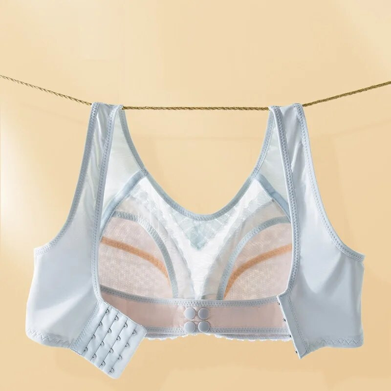 Sutiene de maternitate pentru alăptare pentru femei însărcinate Lenjerie Alăptare fără sârmă Închidere frontală Sutien pentru alăptare Sutien de dimensiuni mari