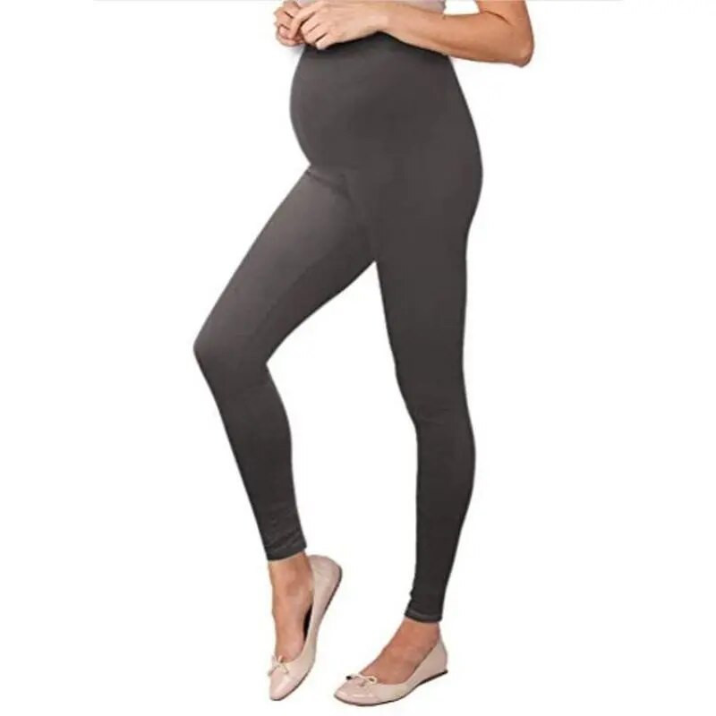 Elastīgi augsta jostasvieta grūtnieču legingi, izdilis grūtniecēm, balsts uz vēderu pēcdzemdību leggins Body Shaper fitnesa bikses