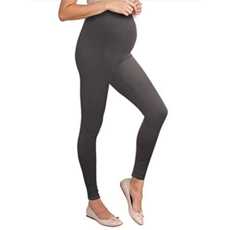 Elastīgi augsta jostasvieta grūtnieču legingi, izdilis grūtniecēm, balsts uz vēderu pēcdzemdību leggins Body Shaper fitnesa bikses