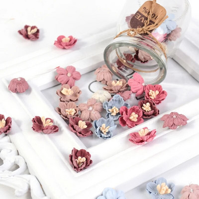 10PCS/Lot Mini Daisy Glave umjetnog cvijeća Stame Chrysanthemum Za vjenčanje Home Decor DIY Kutija za vijence Poklon obrt Lažno cvijeće