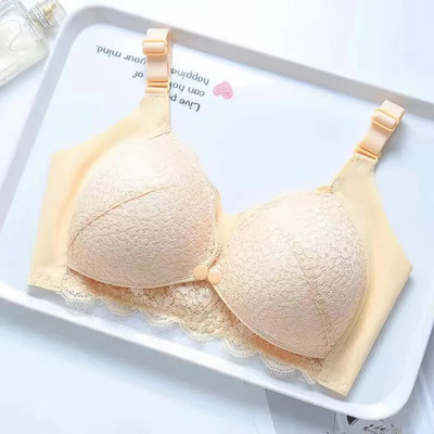 Ženski grudnjak za trudnice za dojenje Grudnjak za trudnoću i dojenje Čipkani prozračni grudnjak za dojenje Odjeća za trudnice Odjeća