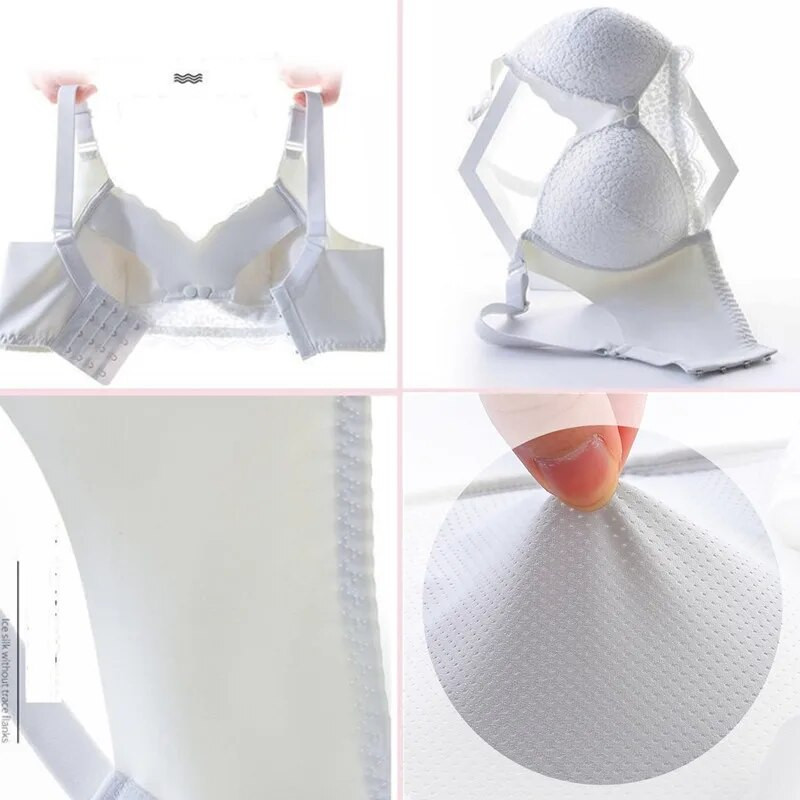 Ženski grudnjak za trudnice za dojenje Grudnjak za trudnoću i dojenje Čipkani prozračni grudnjak za dojenje Odjeća za trudnice Odjeća