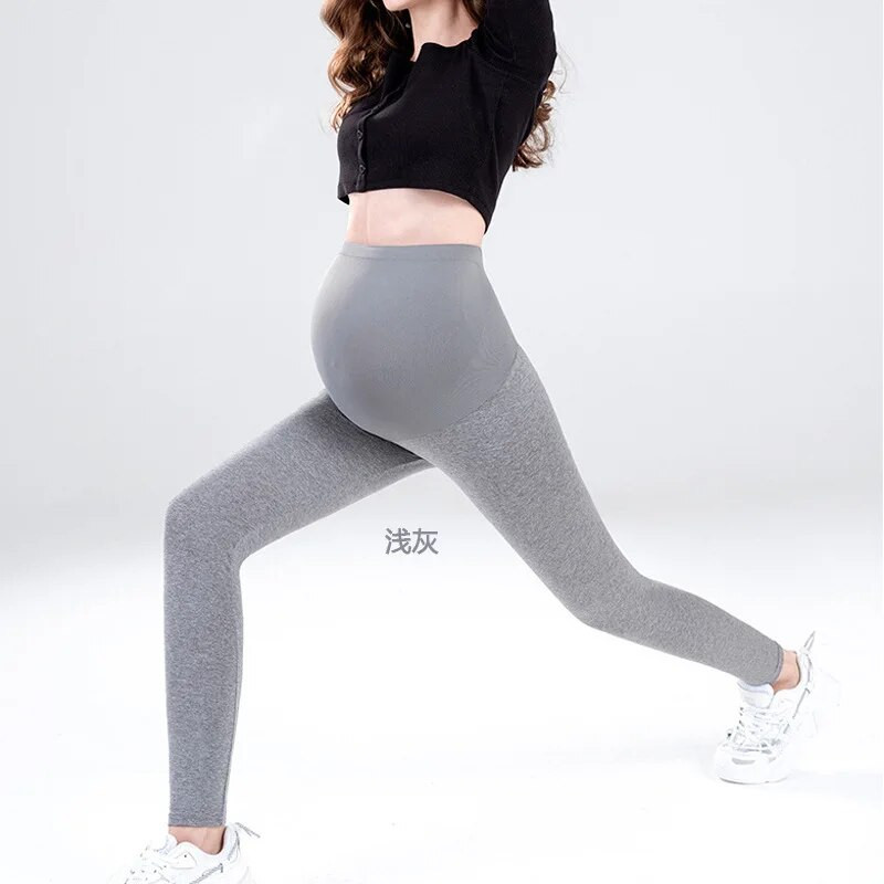 CARECODE Augsta jostasvieta Grūtniecības legingi Grūtniecēm Pavasaris Rudens Vēdera atbalsts Joga Legingi Grūtnieču ķermeņa veidojošās bikses