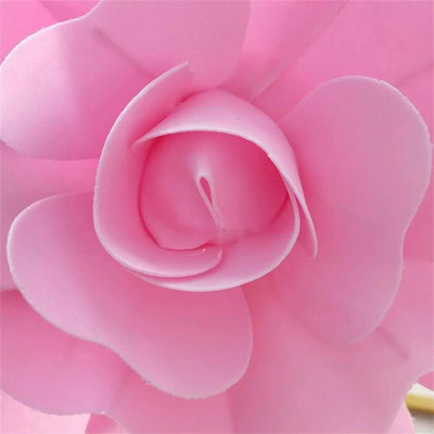 DIY Umjetno lažno cvijeće Plosnato cvijeće Veliko vjenčano cvijeće Zidni ukrasi Cvijeće od PE pjene