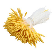 390 komada 2 mm jednoglavi prašnik DIY umjetni mini cvjetni cvijet prašnik tučak prašnik prigušene boje