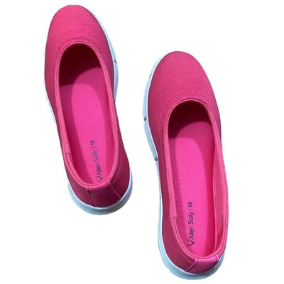 Sieviešu slīdošie apavi Rudens Jaunas modes elpas tīklenes vieglas pastaigu apavi sievietēm brīvā dabā Sieviešu ikdienas apavi Sieviešu plakanie apavi