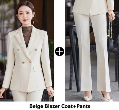 2023 legújabb női öltönyök hivatalos professzionális OL Stílusok nadrágkosztümök blézerek női irodai munkaruha Női nadrág szett