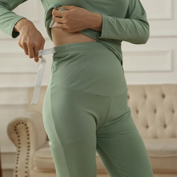 Fdfklak Модални нишки Комфортни панталони за бременни за жени 2022 Four Seasons Нови тренировъчни панталони с висока талия за жени Клинове