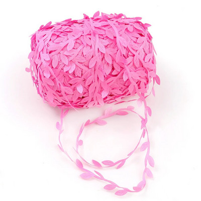 5 metara svilene prirode, zelenog zlata, umjetnog lišća, lišća vinove loze za dekoraciju kutije za vjenčanje, lišća, ručno izrađenog vijenca za izradu spomenara