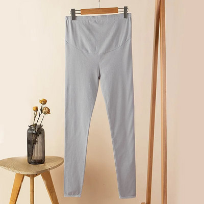 Fdfklak M-XXL liela izmēra grūtniecības bikses pavasara rudens jaunas kokvilnas bikses grūtniecēm, saglabājiet siltumu grūtnieču legingi