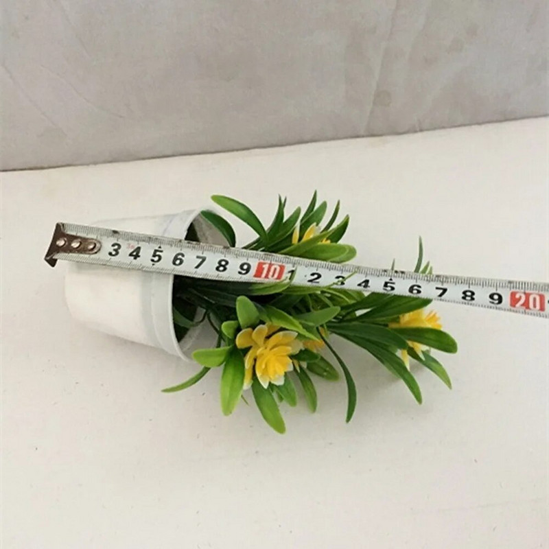 1kom Bonsai Stolne biljke U saksiji Kućna soba Stol Kućni ured Dekoracija za zabavu Umjetno cvijeće Dekoracije Ornament