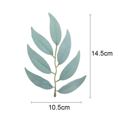 JAROWN 50 kom. Umjetno lišće vrbe lažni cvjetni list raspored scene vjenčanja DIY biljke za uređenje doma zidni materijali cvjetni