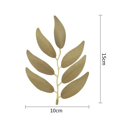 JAROWN 50 kom. Umjetno lišće vrbe lažni cvjetni list raspored scene vjenčanja DIY biljke za uređenje doma zidni materijali cvjetni