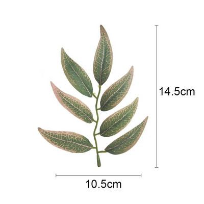 JAROWN 50 kom. Umjetno lišće vrbe lažni cvjetni list raspored scene vjenčanja DIY biljke za uređenje doma zidni materijali cvjetni