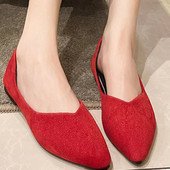 Ženske ravne cipele 2022 Nove jesenske ležerne cipele Ženske ravne cipele velike veličine Ženske ležerne ženske cipele sa špicom