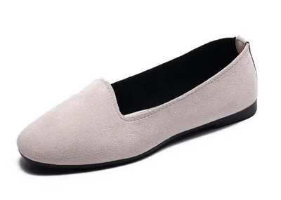 Ženske cipele za slobodno vrijeme Balerinke s četvrtastim vrhom Ženske cipele za čamac Ženske udobne mokasine Mokasine od antilop kože Mokasine za trudnice