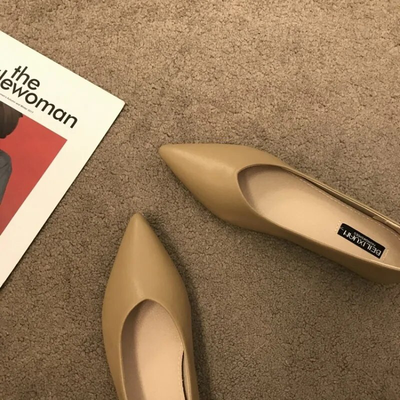 Luksuzne cipele na špic s mašnom za žene Zapatos De Mujer balerinke Sklopive cipele na vrh Ženske cipele Ženske cipele Mokasine