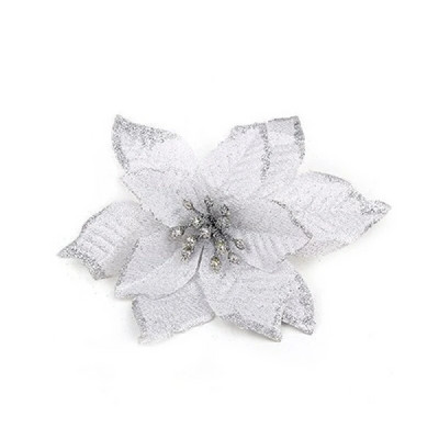 10 komada svjetlucavog umjetnog cvijeća Sretan Božićni ukrasi Ukrasi za božićno drvce za dom Nova godina Dekoracija vjenčanja