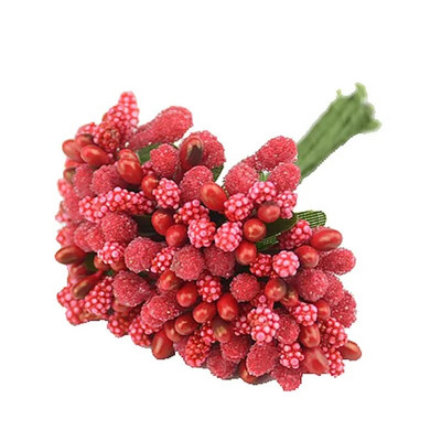 144db/tétel Mesterséges porzó virágok kézművességhez otthoni kiegészítők Scrapbooking barkácsolás koszorú kézműves cukorka díszdoboz díszítés