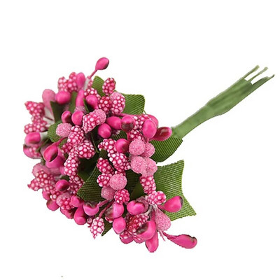 144db/tétel Mesterséges porzó virágok kézművességhez otthoni kiegészítők Scrapbooking barkácsolás koszorú kézműves cukorka díszdoboz díszítés