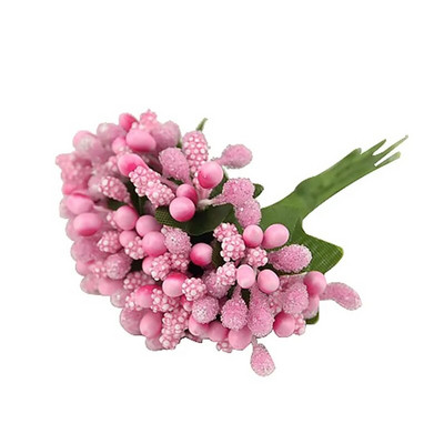 144db/tétel Mesterséges porzó virágok kézművességhez otthoni kiegészítők Scrapbooking barkácsolás koszorú kézműves cukorka díszdoboz díszítés