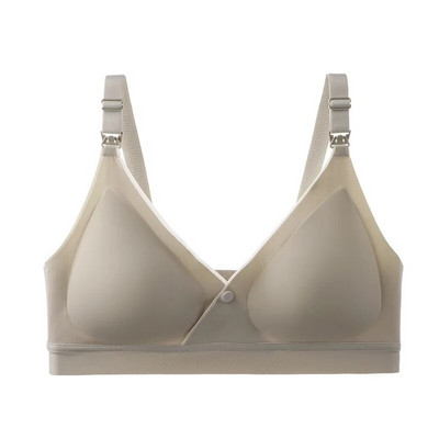 Jednobojni grudnjak za trudnice s prednjim otvorenim kopčom za dojenje s uklonjivim jastučićima, veleprodaja