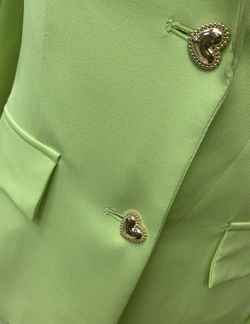 Tesco Fashion New γυναικείο κοστούμι δύο τεμαχίων με διακοσμητικό μπουφάν με ζώνη Ολόσωμο παντελόνι Blazer Παντελόνι Επίσημες στολές σε συνδυασμό με θηλυκό