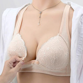 Barošana ar krūti Krūšturis Grūtniecēm Apakšveļa Bez stieplēm Grūtnieču krūšturis Grūtniecība Apģērbs Kokvilna Pumping Sleep Krūšturi