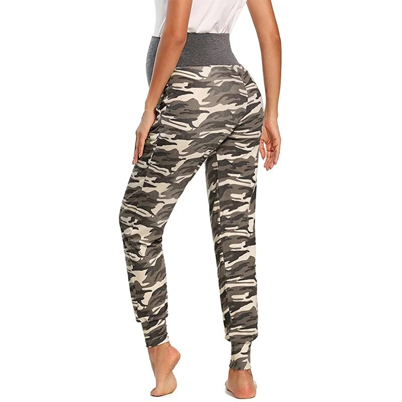 Elastične uske tajice za trudnice visokog struka za trudnice Potpora za trbuh Postporođajne tajice za oblikovanje tijela Fitness hlače