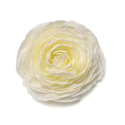 12cm/10gab Lielas peonijas mākslīgās baltās rozes zīda ziedu galviņas kāzu dekorēšanai DIY vainags Scrapbooking Amatniecības viltoti ziedi